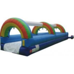 Rainbow Single Land Slip n Slide Utica Inflatables